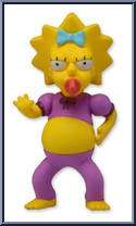 Maggie Simpson (in Pink Jumpsuit) Action Figure