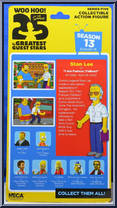 Stan Lee from Simpsons - Series 5 manufactured by Neca [Back]