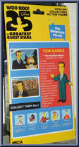 Tom Hanks from Simpsons - Series 1 manufactured by Neca [Back]