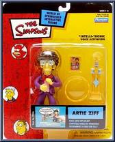Artie Ziff from Simpsons - Series 16 manufactured by Playmates [Loose]