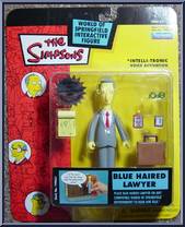 Blue Haired Lawyer from Simpsons - Series 11 manufactured by Playmates [Front]