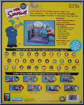 Krusty (Prison) from Simpsons - Series  9 manufactured by Playmates [Back]