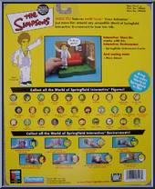 Disco Stu from Simpsons - Series  9 manufactured by Playmates [Back]