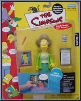 Edna Krabapple from Simpsons - Series  7 manufactured by Playmates [Front]