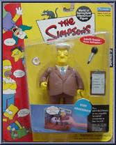Kent Brockman from Simpsons - Series  5 manufactured by Playmates [Front]