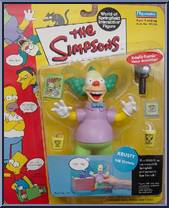 Krusty the Clown from Simpsons - Series  1 manufactured by Playmates [Front]