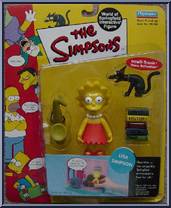 Lisa Simpson from Simpsons - Series  1 manufactured by Playmates [Front]