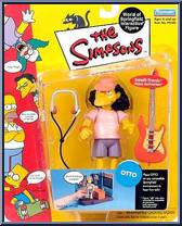 Otto from Simpsons - Series  3 manufactured by Playmates [Loose]