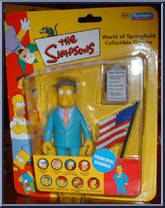 Principal Skinner from Simpsons - UK Exclusives manufactured by Playmates [Front]