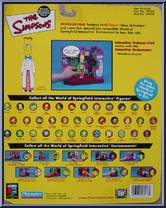 Professor Frink from Simpsons - Series  6 manufactured by Playmates [Back]