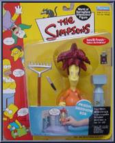 Sideshow Bob (Prison) from Simpsons - Series  9 manufactured by Playmates [Front]