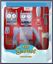 Robot Scratchy from Simpsons - Ultimates manufactured by Super7 [Front]