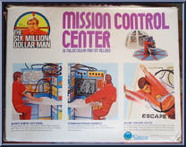 Mission Control Center from Six Million Dollar Man - Accessories manufactured by Kenner [Back]
