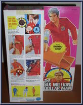 Steve Austin (Bionic Grip) from Six Million Dollar Man - Basic Series manufactured by Kenner [Back]