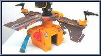 Vector Command (with General Mike Summit) from Sky Commanders - Playsets manufactured by Kenner [Loose]