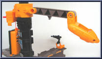 Vector Command (with General Mike Summit) from Sky Commanders - Playsets manufactured by Kenner [Loose]