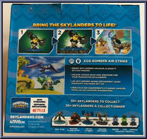 Egg Bomber Air Strike from Skylanders - Imaginators - Basic Series manufactured by Activision [Back]