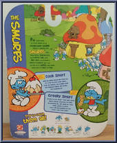 Cook Smurf / Greedy Smurf from Smurfs - 2-Packs manufactured by Jakks Pacific [Back]