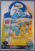 Jokey Smurf from Smurfs - Blind Packs manufactured by Mega Bloks [Front]