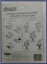 Tooter from Snorks - Walking Wind-Ups manufactured by Tomy [Back]
