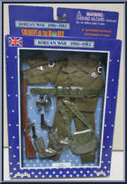 U.K. Sergeant from Soldiers of the World - Korean War - Gear manufactured by Formative International [Front]