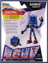 Chaos Sonic (New Yoke City) from Sonic Prime - Wave 3 manufactured by Jakks Pacific [Back]