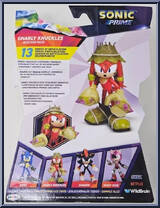Gnarly Knuckles (Boscage Maze) from Sonic Prime - Wave 2 manufactured by Jakks Pacific [Back]