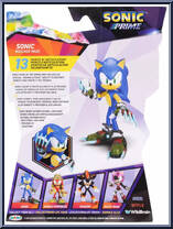 Sonic (Boscage Maze) from Sonic Prime - Wave 2 manufactured by Jakks Pacific [Back]