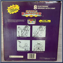 Blue Ranger from Sonic Ranger - Electronic Sounds manufactured by Soma [Back]