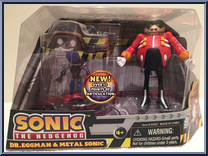 Dr. Eggman / Metal Sonic from Sonic the Hedgehog - Multi-Packs manufactured by Jazwares [Front]