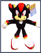 Shadow from Sonic the Hedgehog - Plush manufactured by Jazwares [Loose]