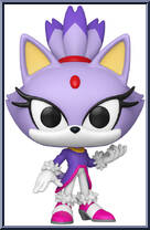 Blaze the Cat from Sonic the Hedgehog - Pop! Vinyl Figures manufactured by Funko [Loose]