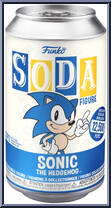 Sonic the Hedgehog from Sonic the Hedgehog - Soda manufactured by Funko [Front]