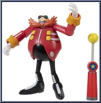 Dr. Eggman (with Checkpoint) from Sonic the Hedgehog - Basic Series manufactured by Jakks Pacific [Loose]