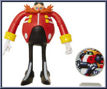 Dr. Eggman (with Gamma Disk) from Sonic the Hedgehog - Basic Series manufactured by Jakks Pacific [Loose]