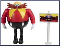 Dr. Eggman (with Goal Plate) from Sonic the Hedgehog - Basic Series manufactured by Jakks Pacific [Loose]