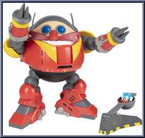 Giant Eggman Robot Battle Set from Sonic the Hedgehog - Playsets manufactured by Jakks Pacific [Loose]