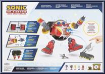 Giant Eggman Robot Battle Set from Sonic the Hedgehog - Playsets manufactured by Jakks Pacific [Back]