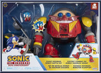 Giant Eggman Robot Battle Set from Sonic the Hedgehog - Playsets manufactured by Jakks Pacific [Front]