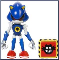 Metal Sonic (with Trap Spring) from Sonic the Hedgehog - Basic Series manufactured by Jakks Pacific [Loose]