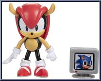 Mighty (with 1 Up Monitor) from Sonic the Hedgehog - Basic Series manufactured by Jakks Pacific [Loose]