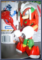 Knuckles from Sonic X - Space Fighters manufactured by Toy Island [Loose]