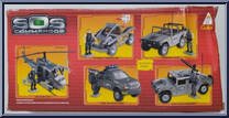 Ataque Terrestre (with Bad Ninja) from S.O.S. Commandos - Vehicles manufactured by Gulliver [Back]