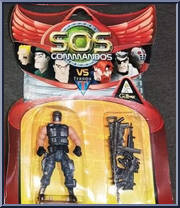 Bad Ninja (Black Short-Sleeved Uniform) from S.O.S. Commandos - Basic Series manufactured by Gulliver [Front]