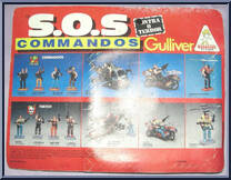 Gladios (Red Pants) from S.O.S. Commandos - Basic Series manufactured by Gulliver [Back]