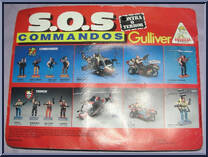 Mattone (Green Uniform) from S.O.S. Commandos - Basic Series manufactured by Gulliver [Back]