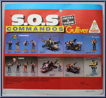 Terror Copter (with Gladios) from S.O.S. Commandos - Mini Vehicles manufactured by Gulliver [Back]