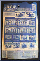 Willie Go (Tan Uniform) from S.O.S. Commandos - Basic Series manufactured by Gulliver [Back]