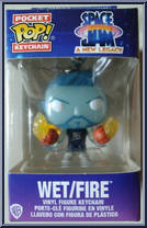 Wet/Fire from Space Jam - Pop! Keychains manufactured by Funko [Front]