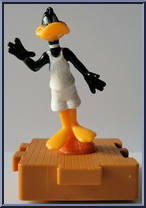 Daffy Duck from Space Jam - Puzzle Base manufactured by McDonald's [Loose]
